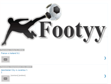 Tablet Screenshot of footyy.com
